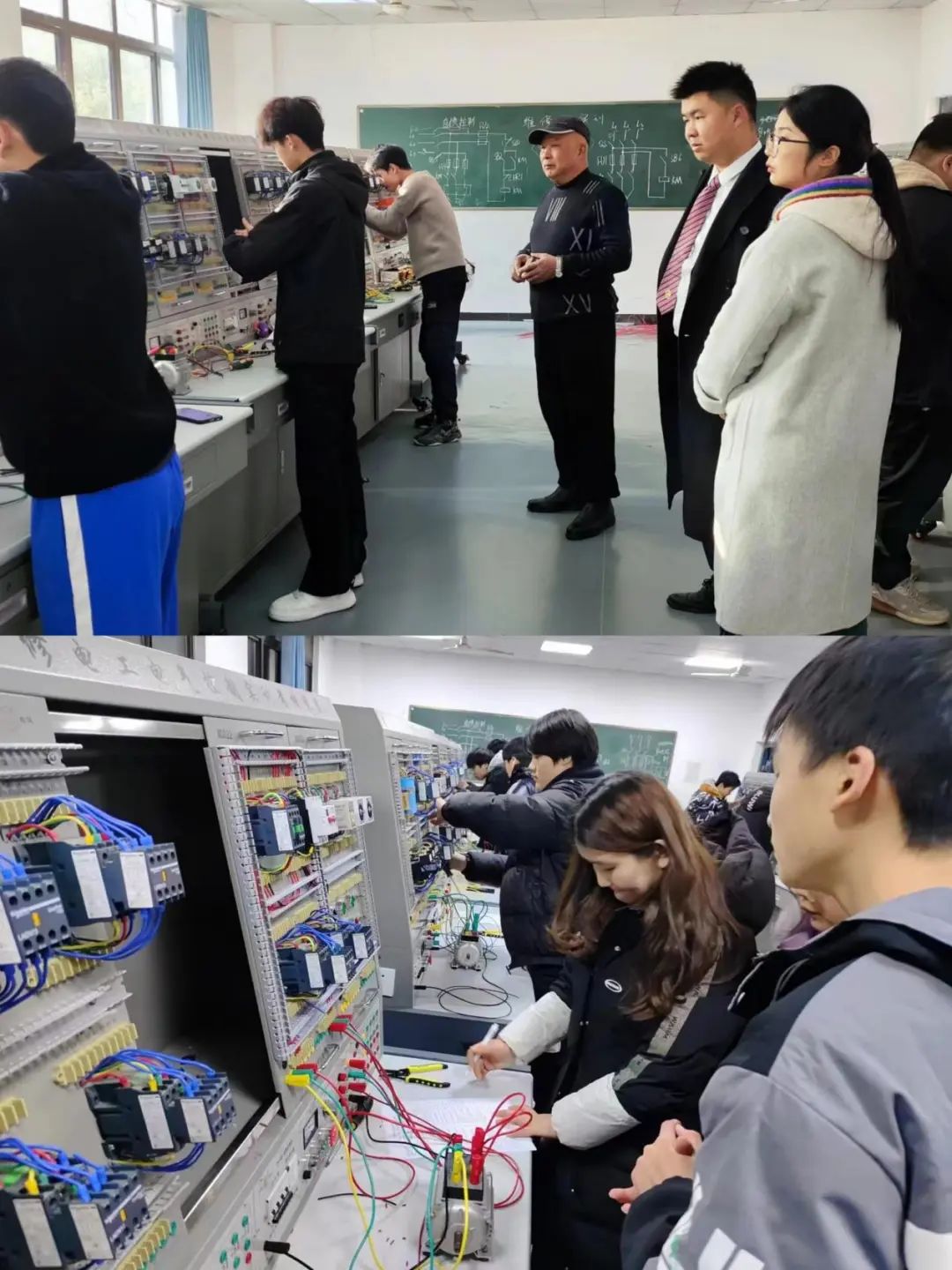 南昌向遠鐵路學(xué)校電機與電氣控制接線賽項